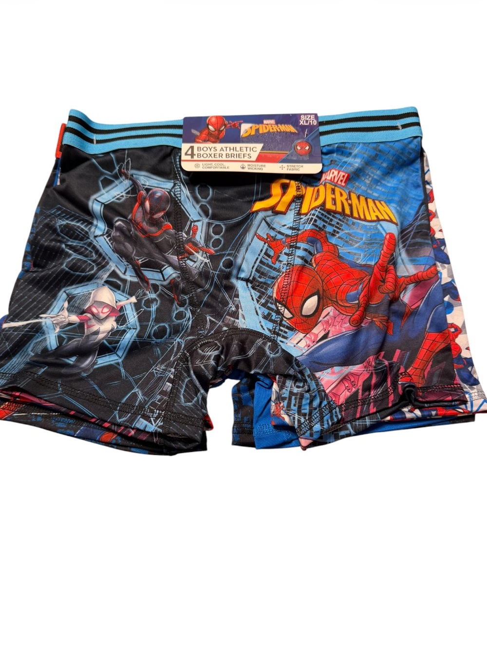Marvel Spider-Man Kids' Athletic Boxer Briefs - pack of 4 NWT